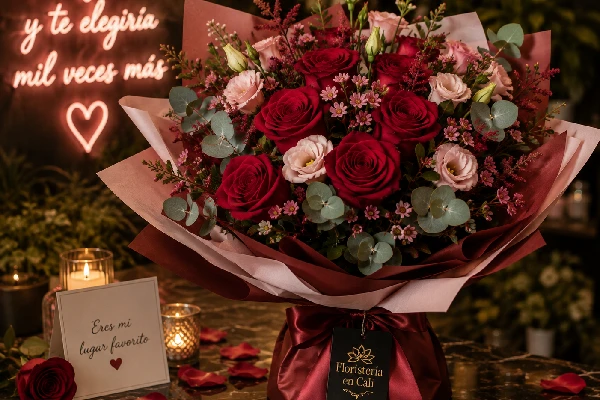 Flores en Cali para enamorados