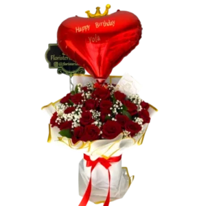 Amor Incondicional – Arreglo de Rosas Rojas