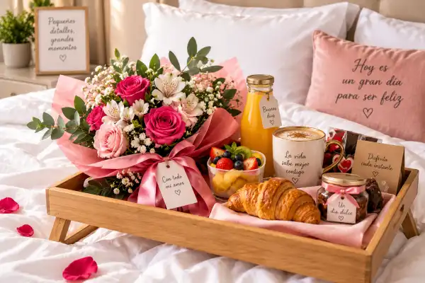 desayunos sorpresa con flores en cali
