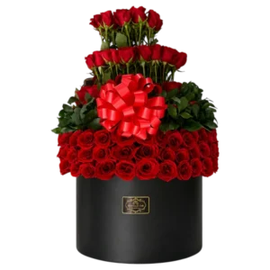 Jardín del Amor – Arreglo de Rosas Rojas
