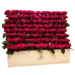 Muro de Amor – Arreglo de Rosas Rojas