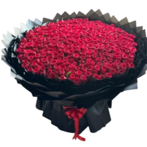 Pasión Infinita – Bouquet de Rosas Rojas
